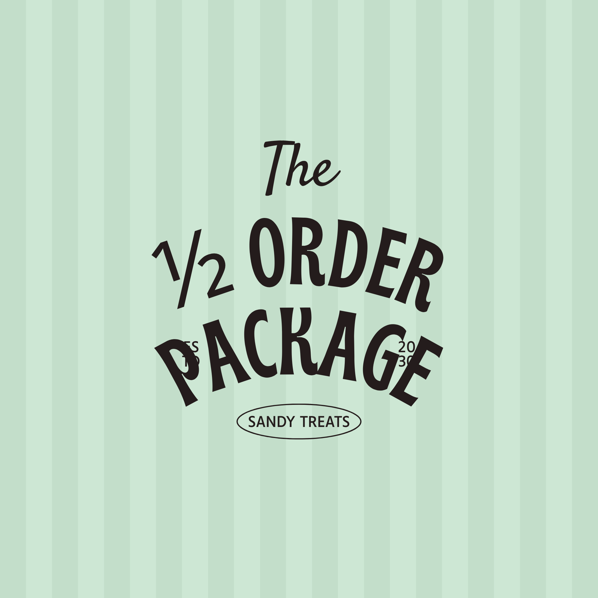 1/2 Party Package Deposit- Non refundable